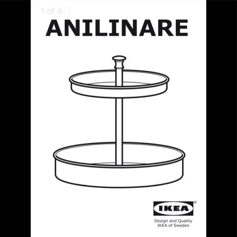 Ikea ANILINARE Desk organizer, green gold,… - Picture 7 of 10